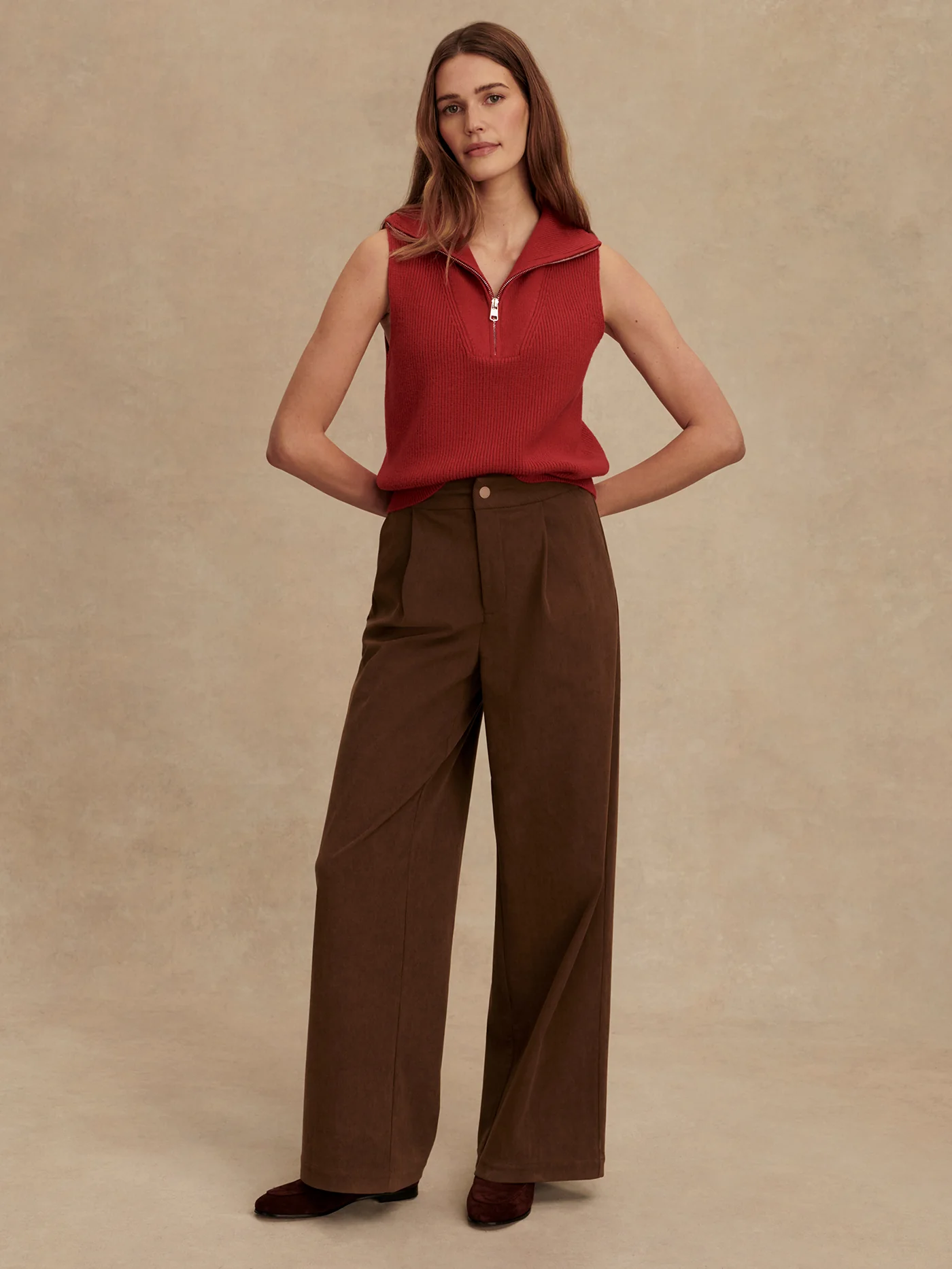 Amina Half Zip Knit - Image 3