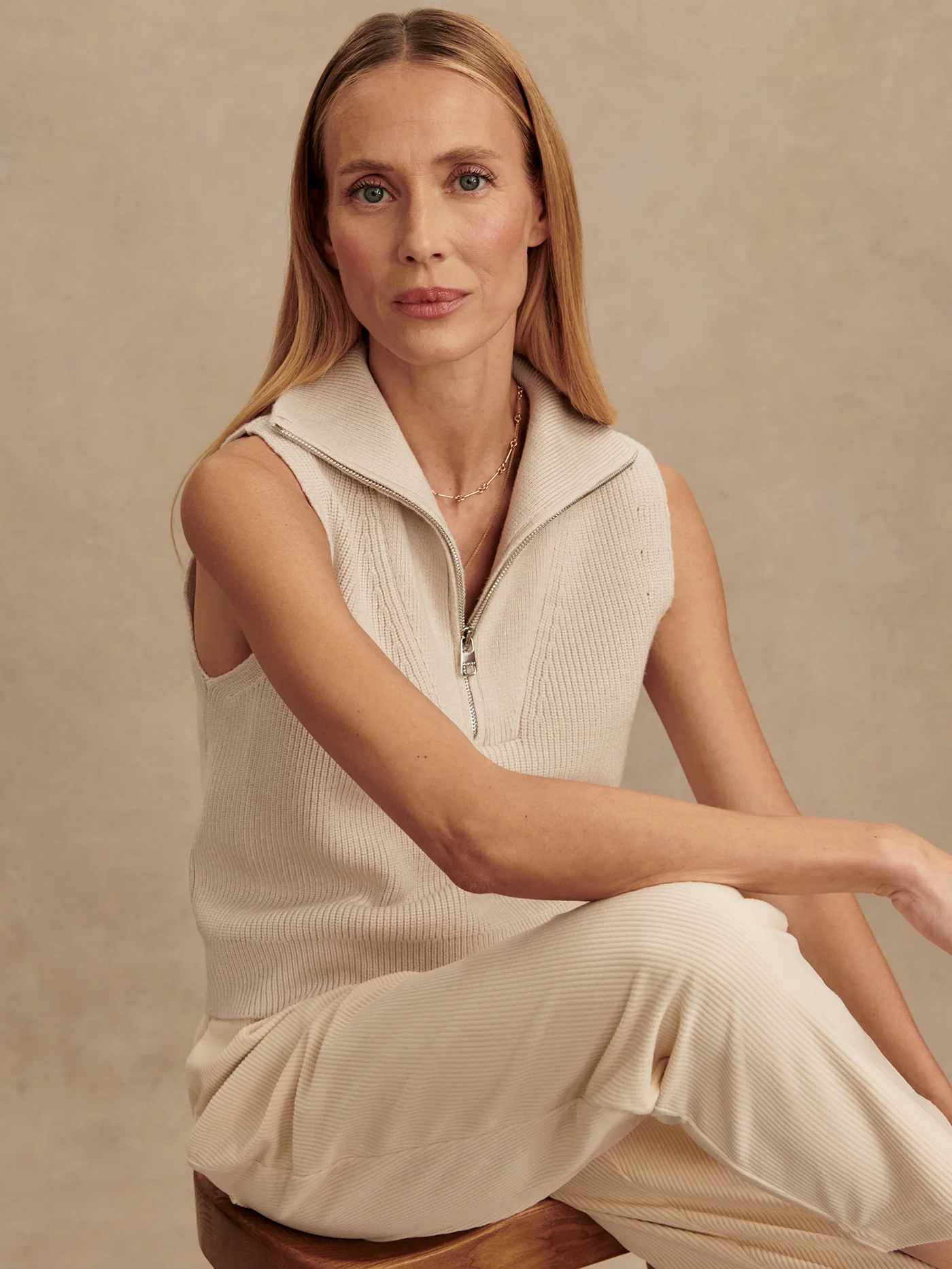 Amina Half Zip Knit - Image 7