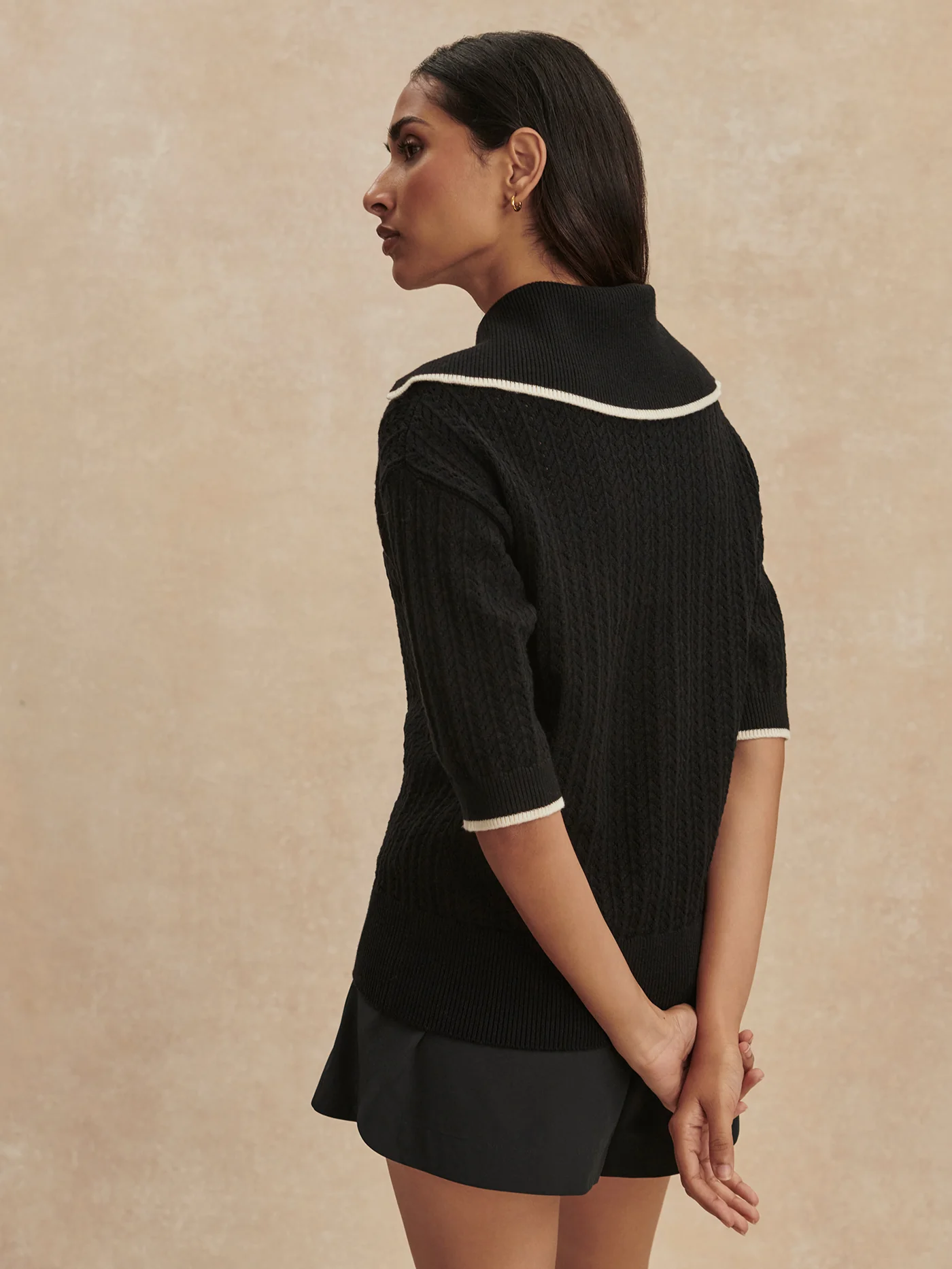 Arney Half Zip Knit Polo - Image 11