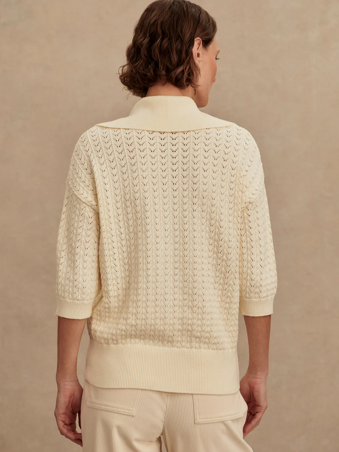 Arney Half Zip Knit Polo - Image 5