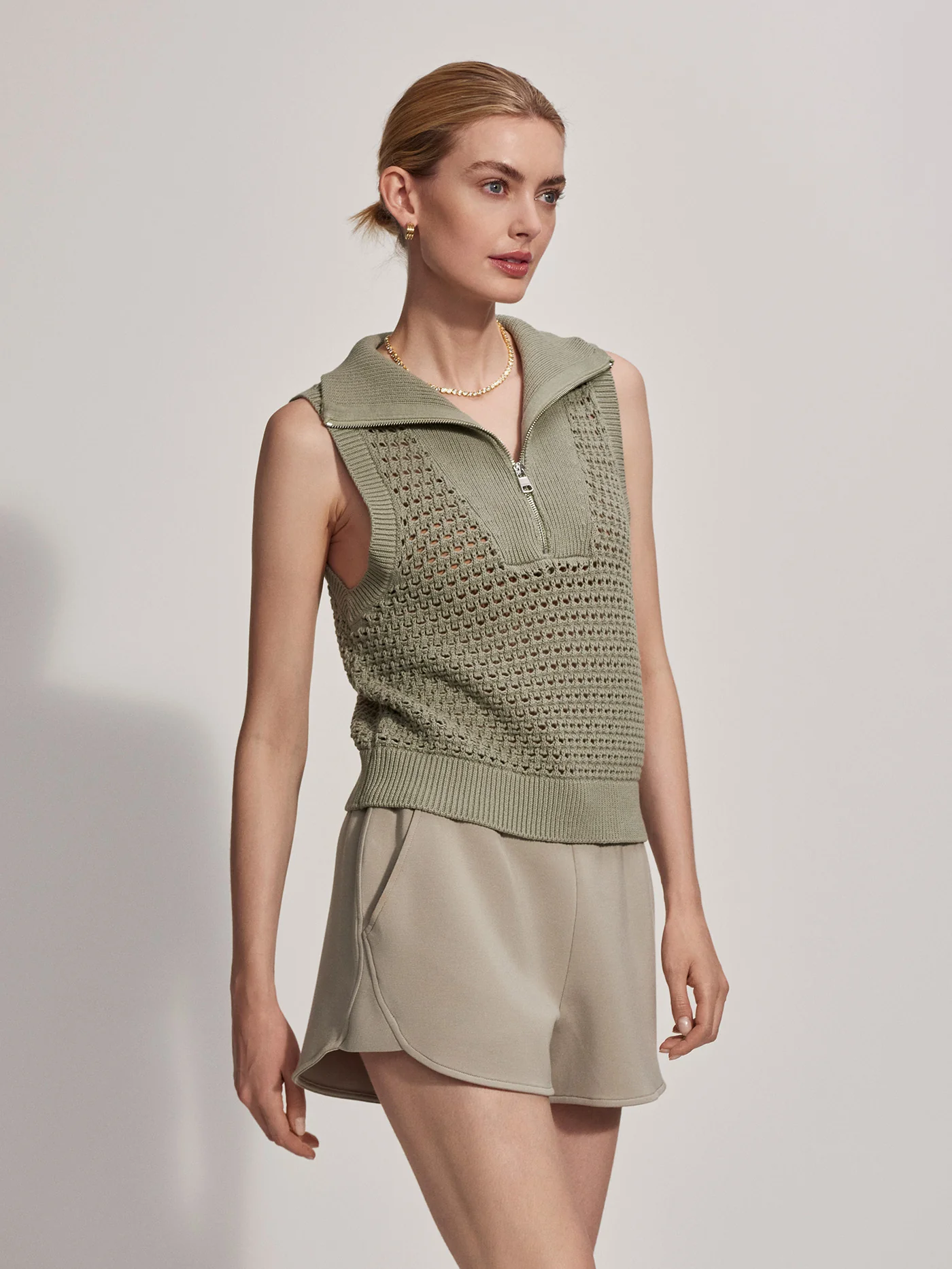 Bains Half Zip Tank - Image 7