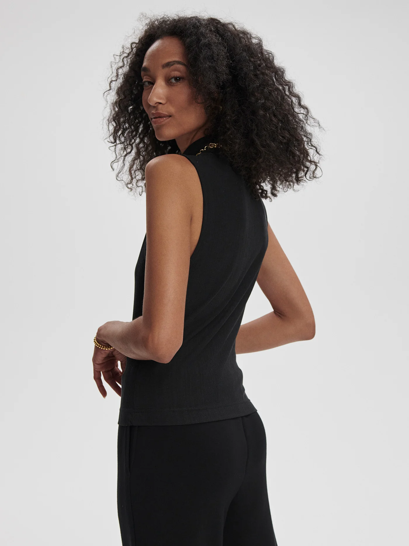 Caley Fitted Rib Tank - Image 9