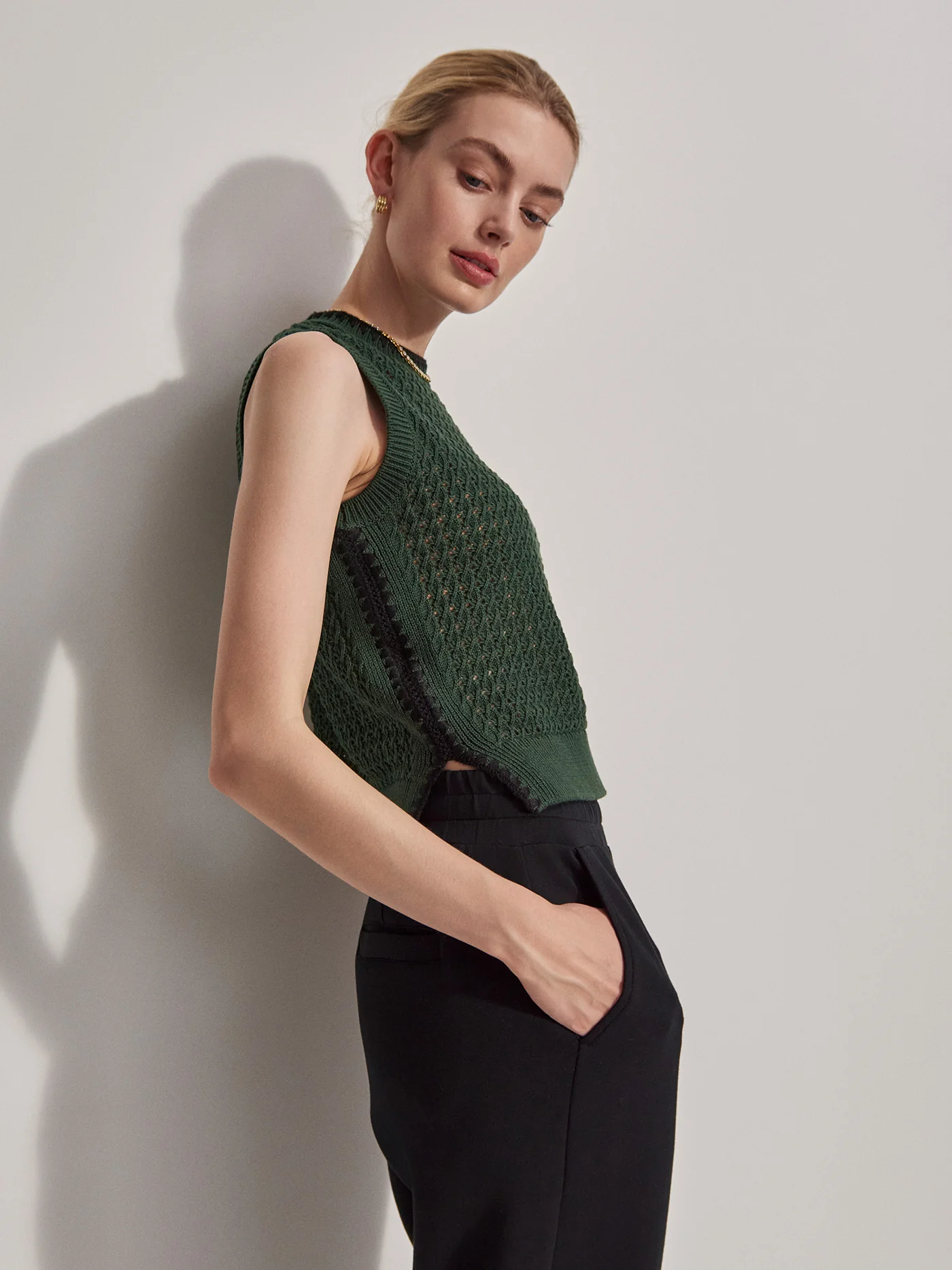 Delaney Knit Vest - Image 3