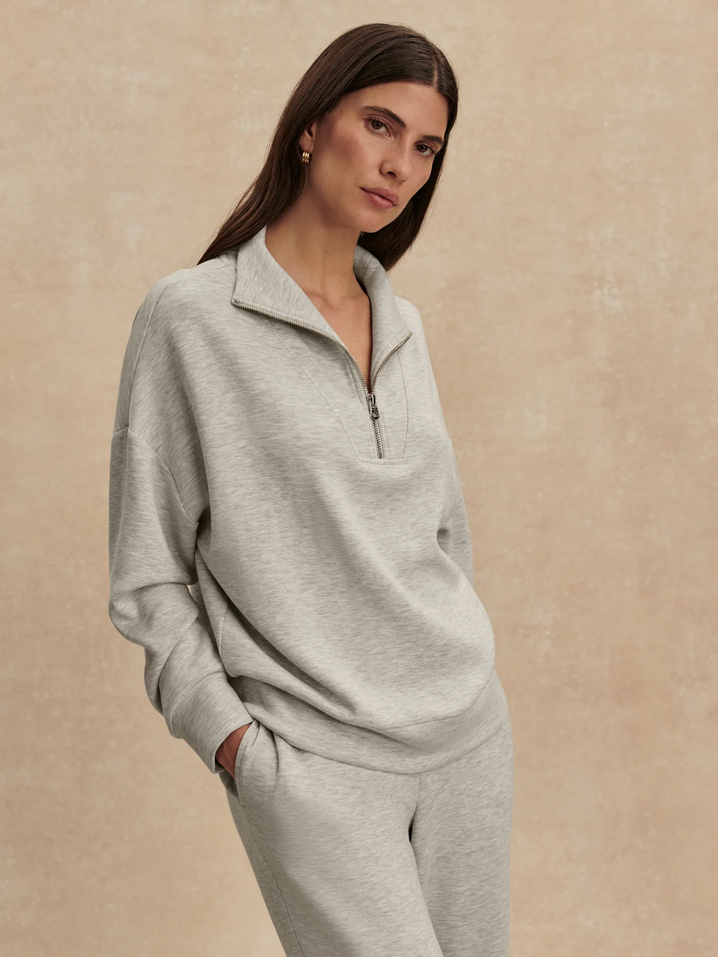 Hawley Half Zip Sweat - Image 11