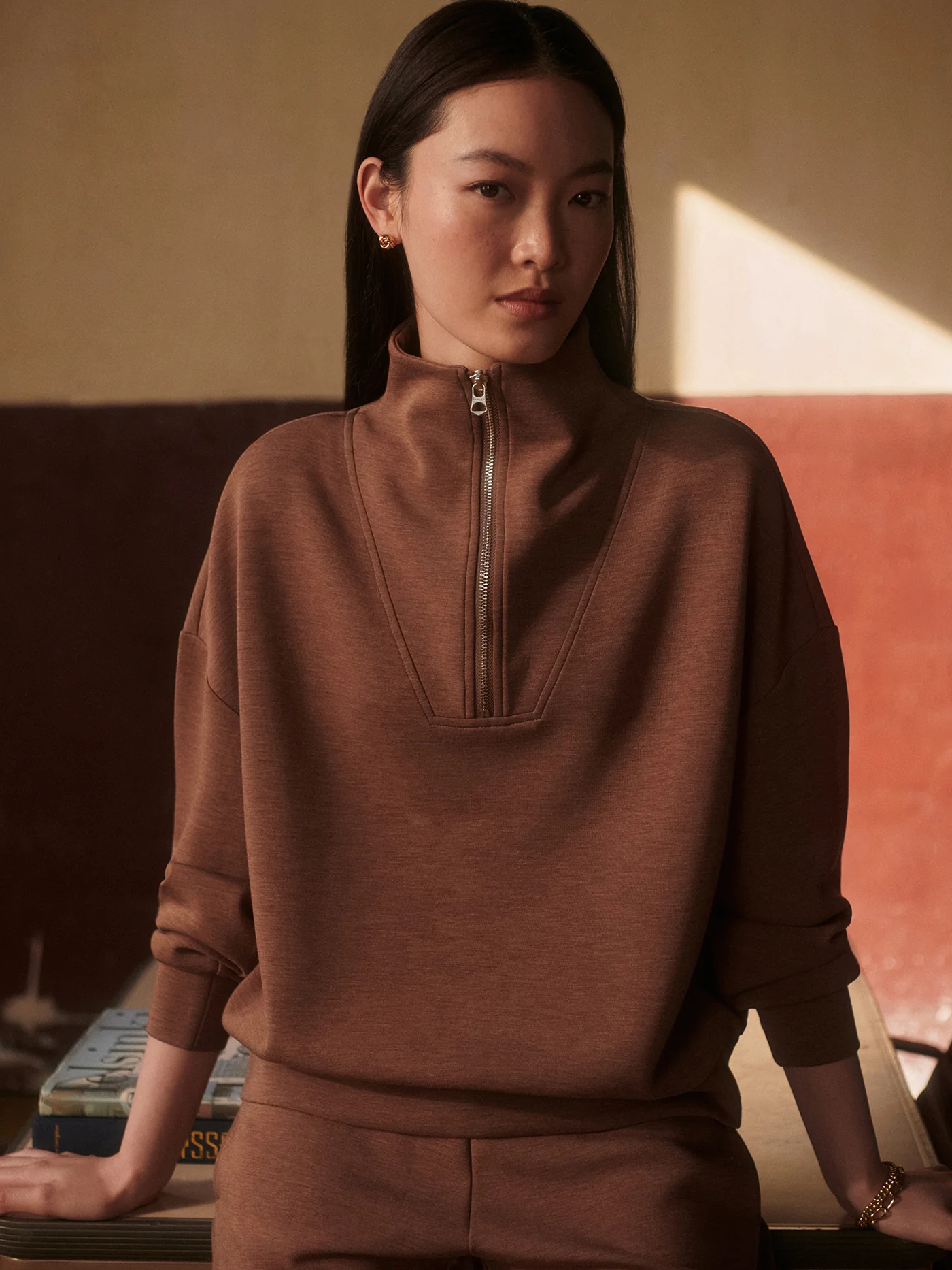 Hawley Half Zip Sweat - Image 19