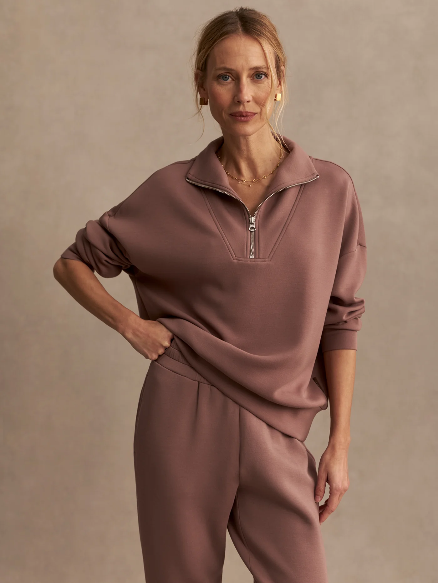 Hawley Half Zip Sweat - Image 73