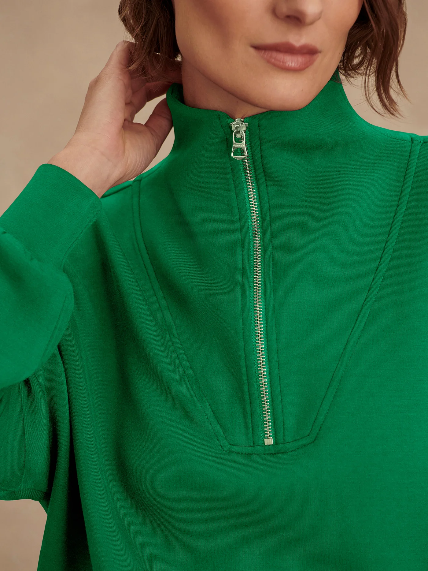 Hawley Half Zip Sweat - Image 8