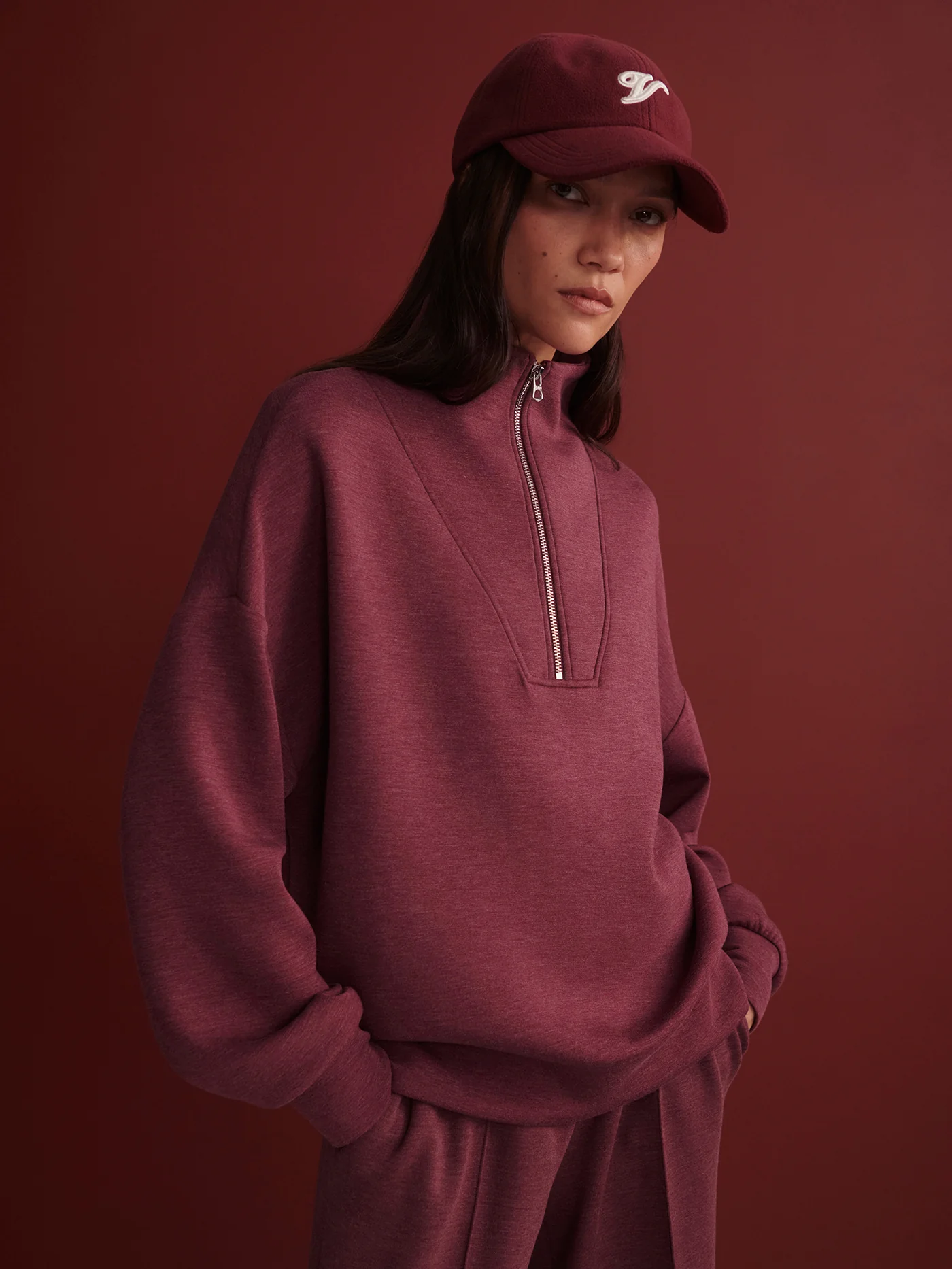 Hawley Half Zip Sweat - Image 88