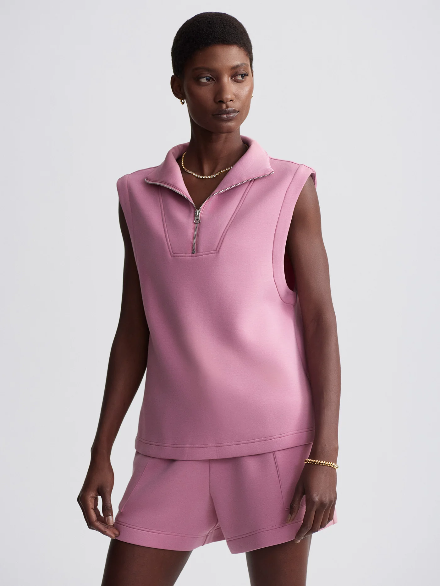 Magnolia Half-Zip Tank - Image 25